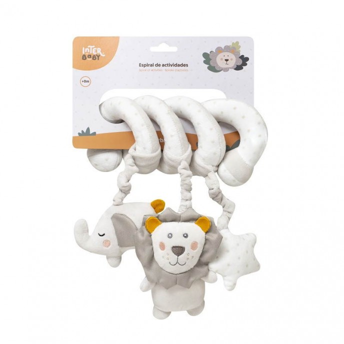 Interbaby Spiral Toy Lion