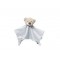 Interbaby Doudou Comforter Bear Grey