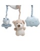 Interbaby Spiral Toy Bear Blue