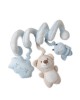 Interbaby Spiral Toy Bear Blue