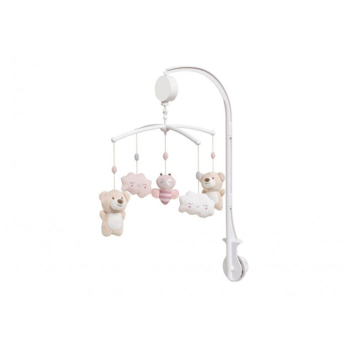 Interbaby Musical Mobile Bear Pink