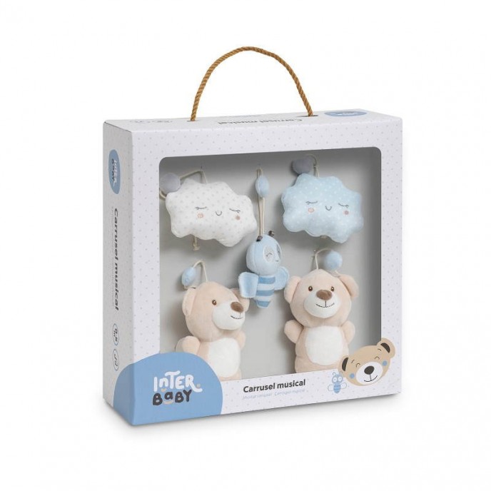 Interbaby Musical Mobile Bear Blue Interbaby Musical Mobile Bear Blue