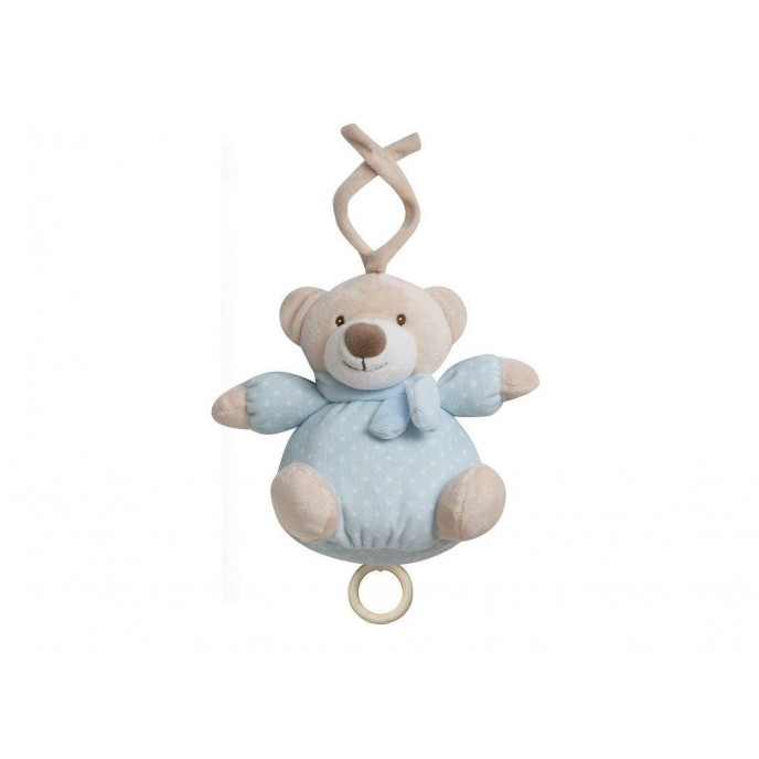 Interbaby Musical Plush Bear Blue