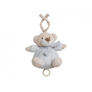 Interbaby Musical Plush Bear Grey Interbaby Musical Plush Bear Grey