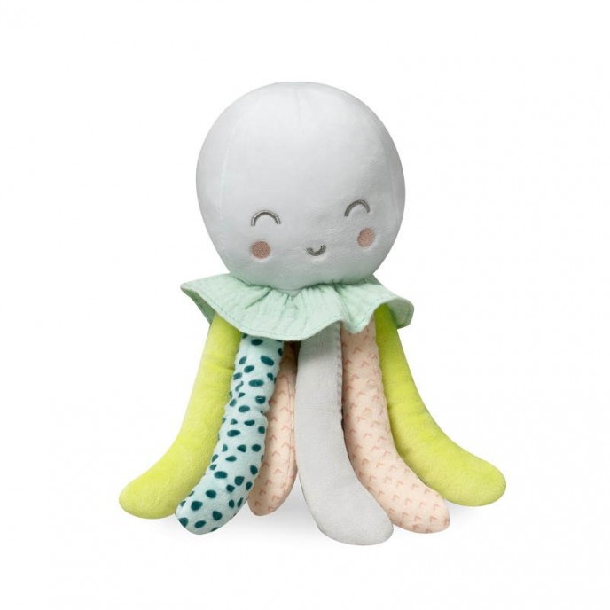 Interbaby Rattle Plush Octopus