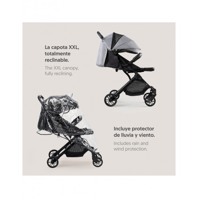 Interbaby Stroller Space Plus Grey Interbaby Stroller Space Plus Grey