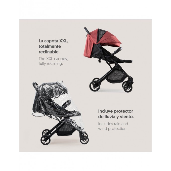 Interbaby Stroller Space Plus Red