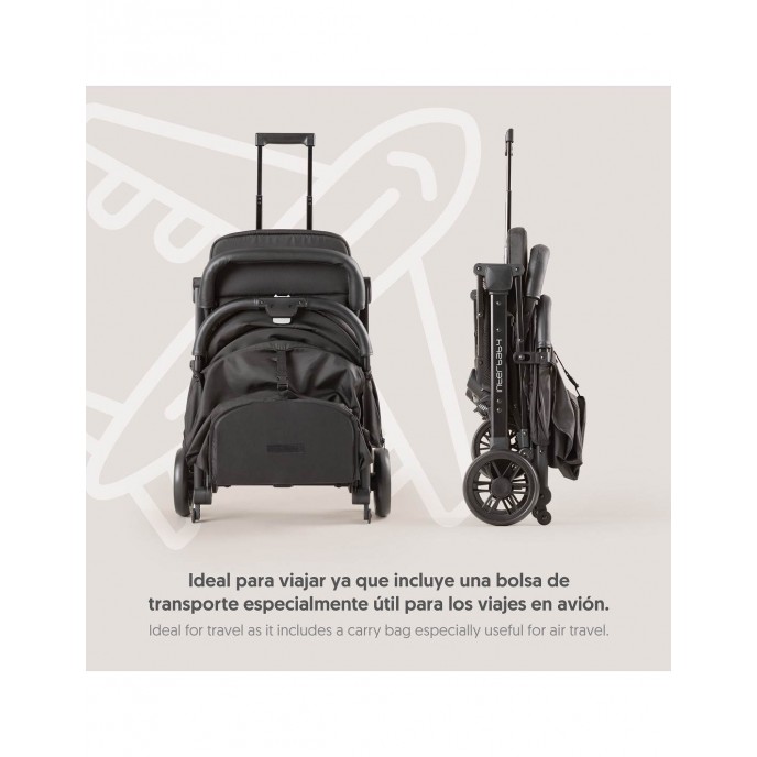 Interbaby Stroller Space Plus Black