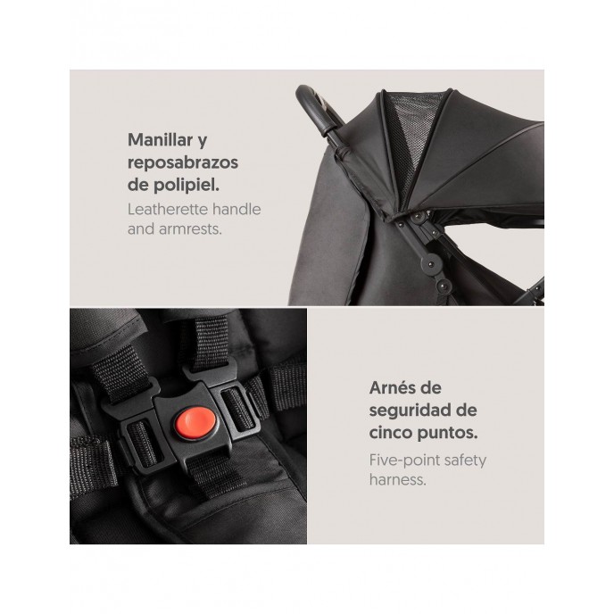 Interbaby Stroller Space Plus Black