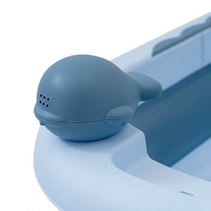 Interbaby Foldable Bath and Rinse Cup Blue Interbaby Foldable Bath and Rinse Cup Blue