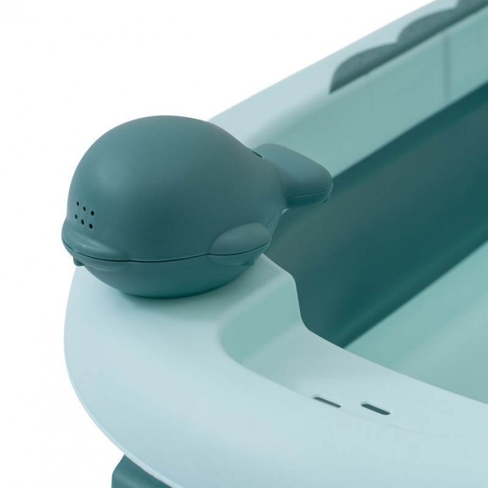 Interbaby Foldable Bath and Rinse Cup Green