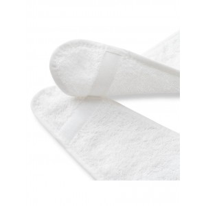 Interbaby Hooded Towel Apron Waffle White Petrol Blue Interbaby Hooded Towel Apron Waffle White Petrol Blue