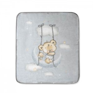 Interbaby Blanket and Sleeping Bag Bear Grey Interbaby Blanket and Sleeping Bag Bear Grey