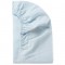 Interbaby Fitted Sheet Cotton Cot 60x120cm Blue