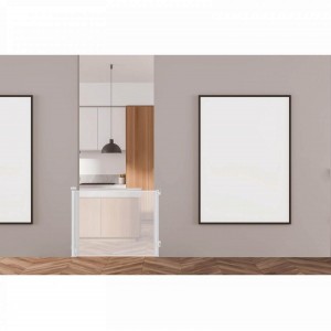 Interbaby Retractable Gate White Interbaby Retractable Gate White