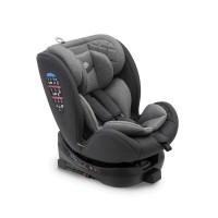Interbaby Carseat I-Size ISOfix 360 Sella Grey (40-150cm)