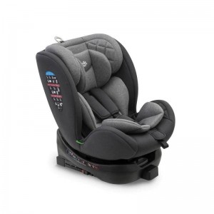 Interbaby Carseat I-Size ISOfix 360 Sella Grey (40-150cm)