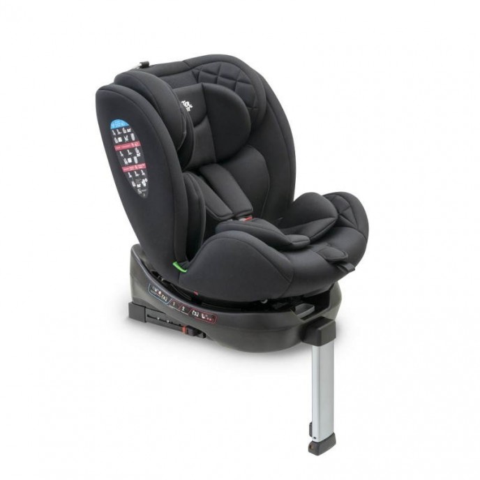 Interbaby Carseat I-Size ISOfix 360 Sella Black (40-150cm)