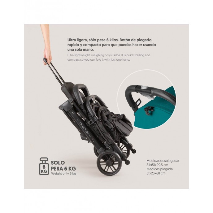 Interbaby Stroller Space Plus Green