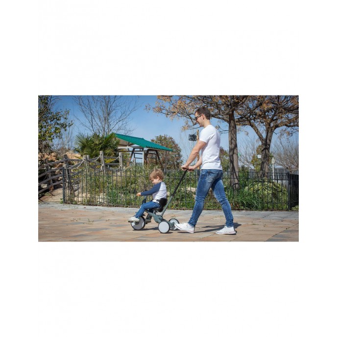 Interbaby Tricycle and Balance Bike 5 in 1 Grey Interbaby Tricycle and Balance Bike 5 in 1 Grey