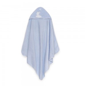 Interbaby Hooded Towel Elephant Blue Interbaby Hooded Towel Elephant Blue