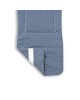 Interbaby Pushchair Liner Reversible Dots Stars Petrol Blue Interbaby Pushchair Liner Reversible Dots Stars Petrol Blue