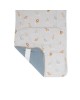 Interbaby Pushchair Liner Reversible Safari Petrol Blue Interbaby Pushchair Liner Reversible Safari Petrol Blue