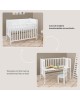 Interbaby Cot Basic Bear Transformable