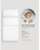 Interbaby Cot Sheets Set Fleece Stars Blue Interbaby Cot Sheets Set Fleece Stars Blue