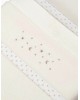 Interbaby Cot Sheets Set Fleece Stars Beige Interbaby Cot Sheets Set Fleece Stars Beige