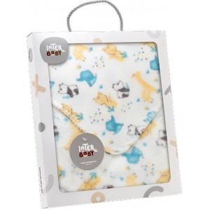 Interbaby Fleece Blanket Animals Interbaby Fleece Blanket Animals