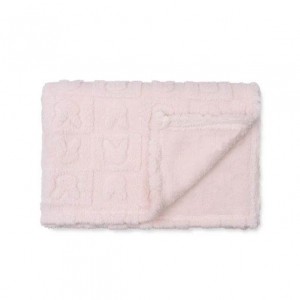Interbaby Fleece Blanket Bunny Pink Interbaby Fleece Blanket Bunny Pink