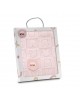 Interbaby Fleece Blanket Bunny Pink Interbaby Fleece Blanket Bunny Pink