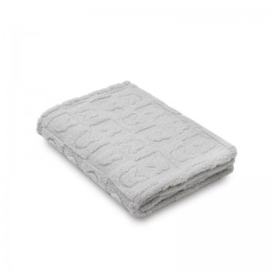 Interbaby Fleece Blanket Bunny Grey Interbaby Fleece Blanket Bunny Grey