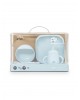 Interbaby Silicone Tableware Set Blue Interbaby Silicone Tableware Set Blue