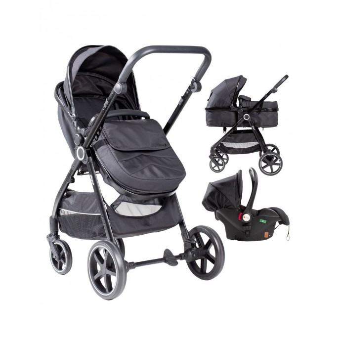 Interbaby Travel System Versa Black Interbaby Travel System Versa Black