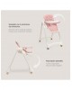Interbaby Highchair Practic Pink