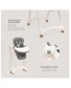 Interbaby Highchair Practic Grey