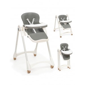 Interbaby Highchair Practic Grey