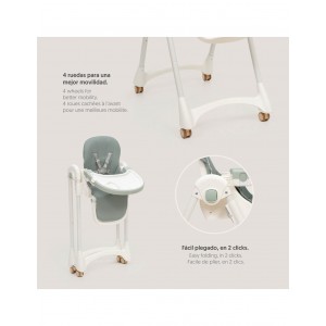 Interbaby Highchair Practic Green