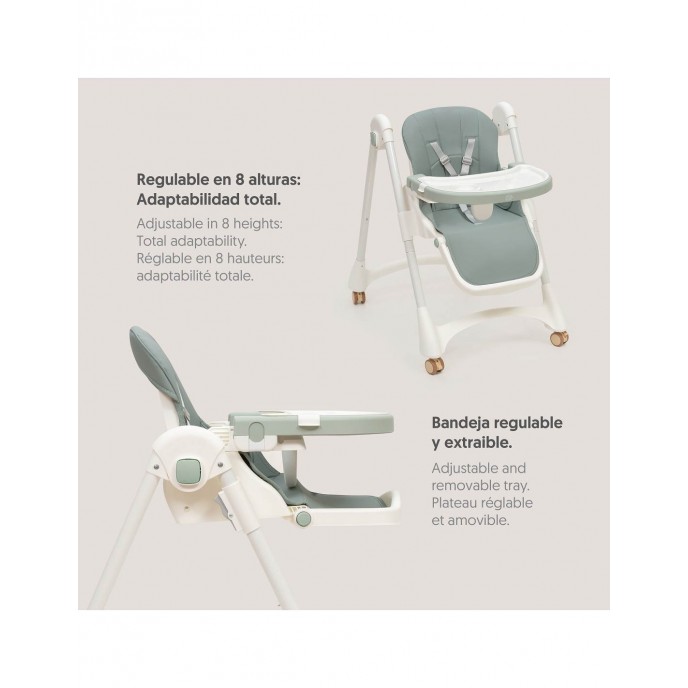 Interbaby Highchair Practic Green