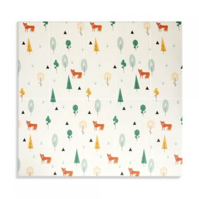 Interbaby Crawling Mat Reversible Forest Giraffe Interbaby Crawling Mat Reversible Forest Giraffe