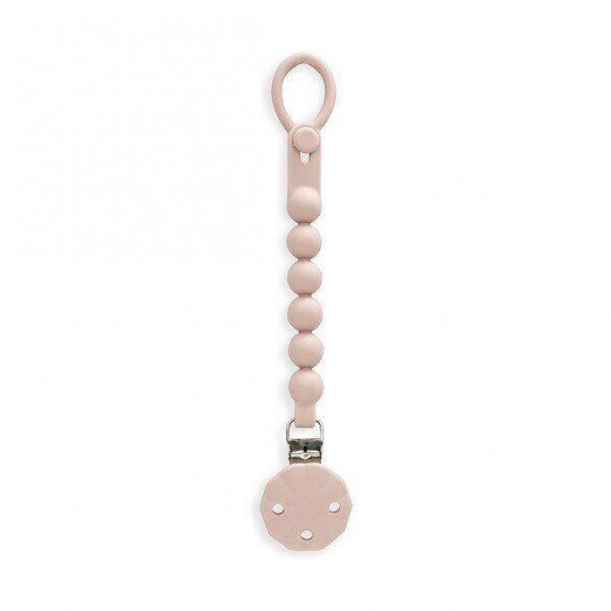 Interbaby Silicone Soother Clip Dark Pink