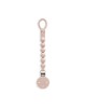 Interbaby Silicone Soother Clip Dark Pink