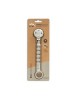 Interbaby Silicone Soother Clip Petrol Grey