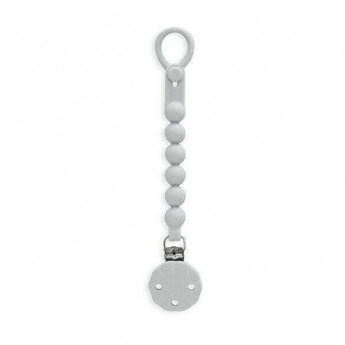 Interbaby Silicone Soother Clip Petrol Grey