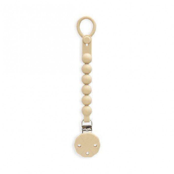 Interbaby Silicone Soother Clip Yellow Sand