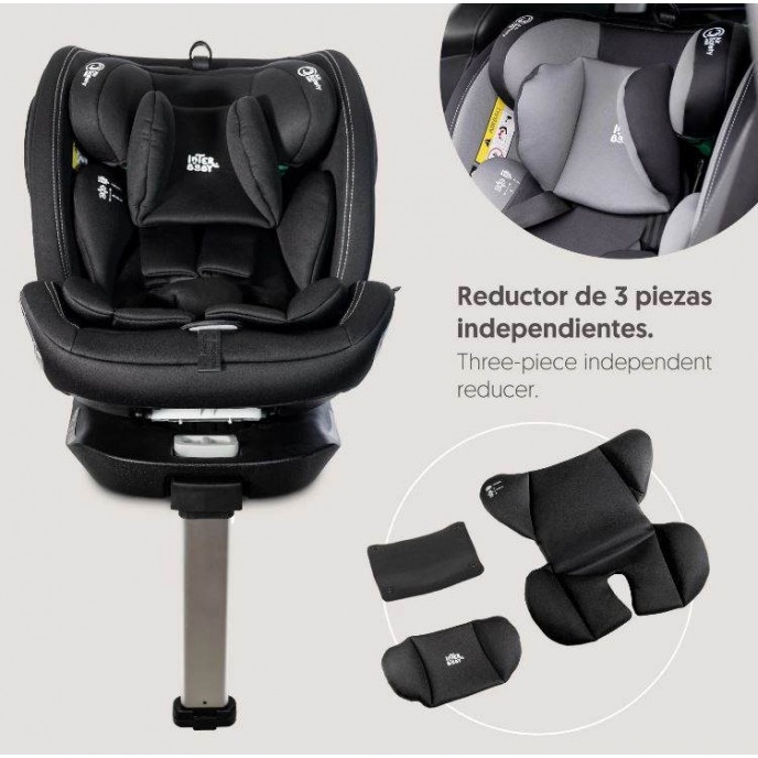 Interbaby Carseat I-Size ISOfix 360 Pax Grey (40-150cm) Interbaby Carseat I-Size ISOfix 360 Pax Grey (40-150cm)