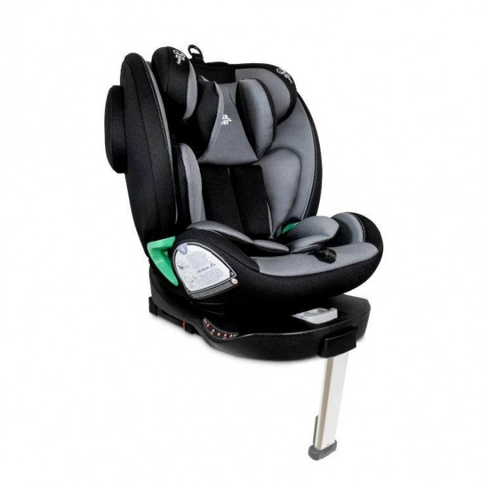Interbaby Carseat I-Size ISOfix 360 Pax Grey (40-150cm) Interbaby Carseat I-Size ISOfix 360 Pax Grey (40-150cm)