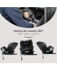 Interbaby Carseat I-Size ISOfix 360 Pax Black (40-150cm) Interbaby Carseat I-Size ISOfix 360 Pax Black (40-150cm)
